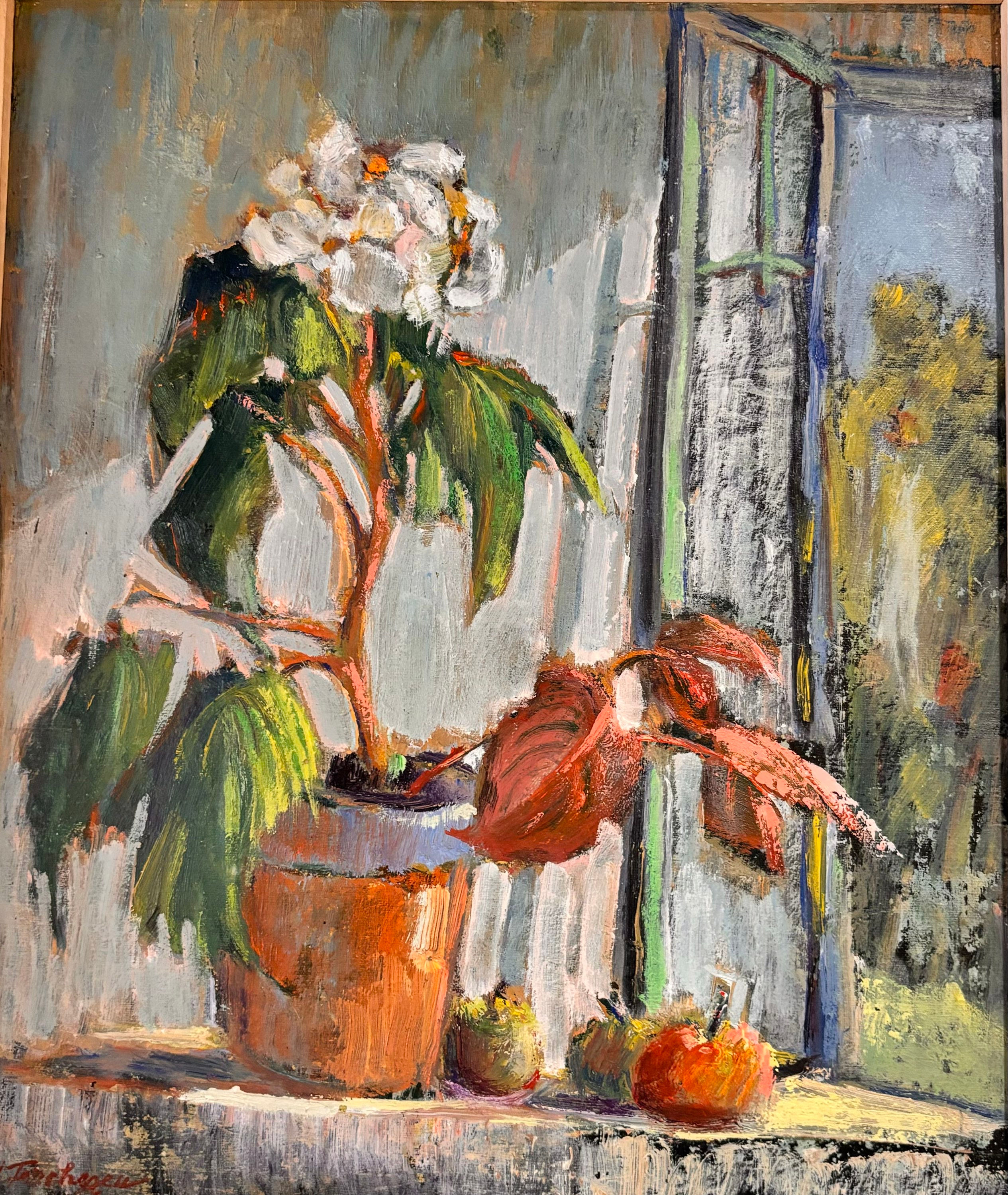 Sérénité au Bord de la Fenêtre