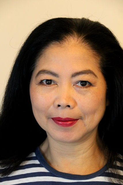 Makeup look achieved in 5 makeup lessons