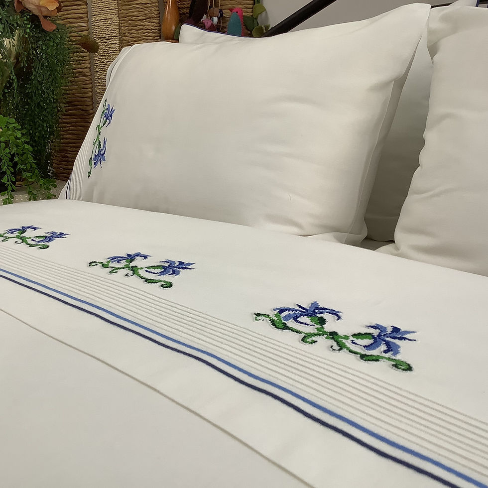 Küçük resim: Kaneviçeli Nevresim Takımı -6 parça
