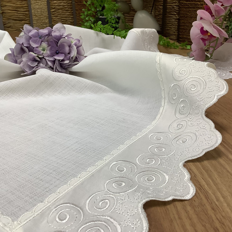 Küçük resim: Fistolu Kare Örtü -95*95 cm