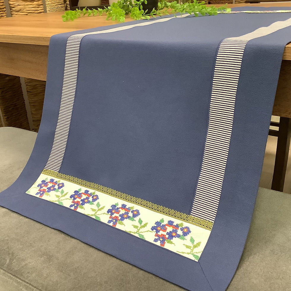 Küçük resim: Mavi Kaneviçeli Runner-45*100 cm