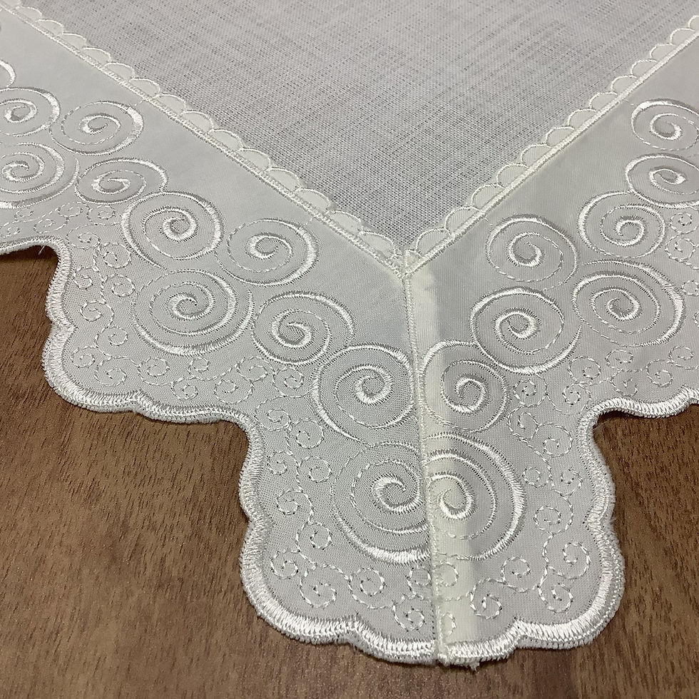 Küçük resim: Fistolu Kare Örtü -95*95 cm