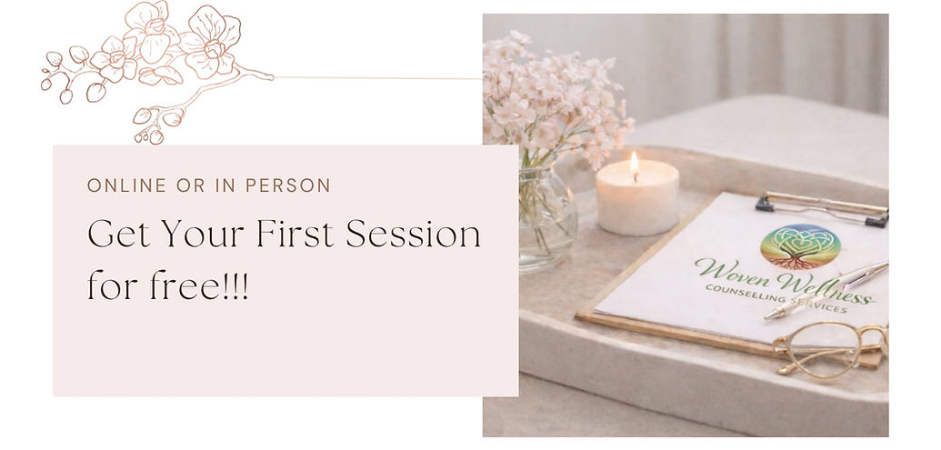 First Session Free Banner
