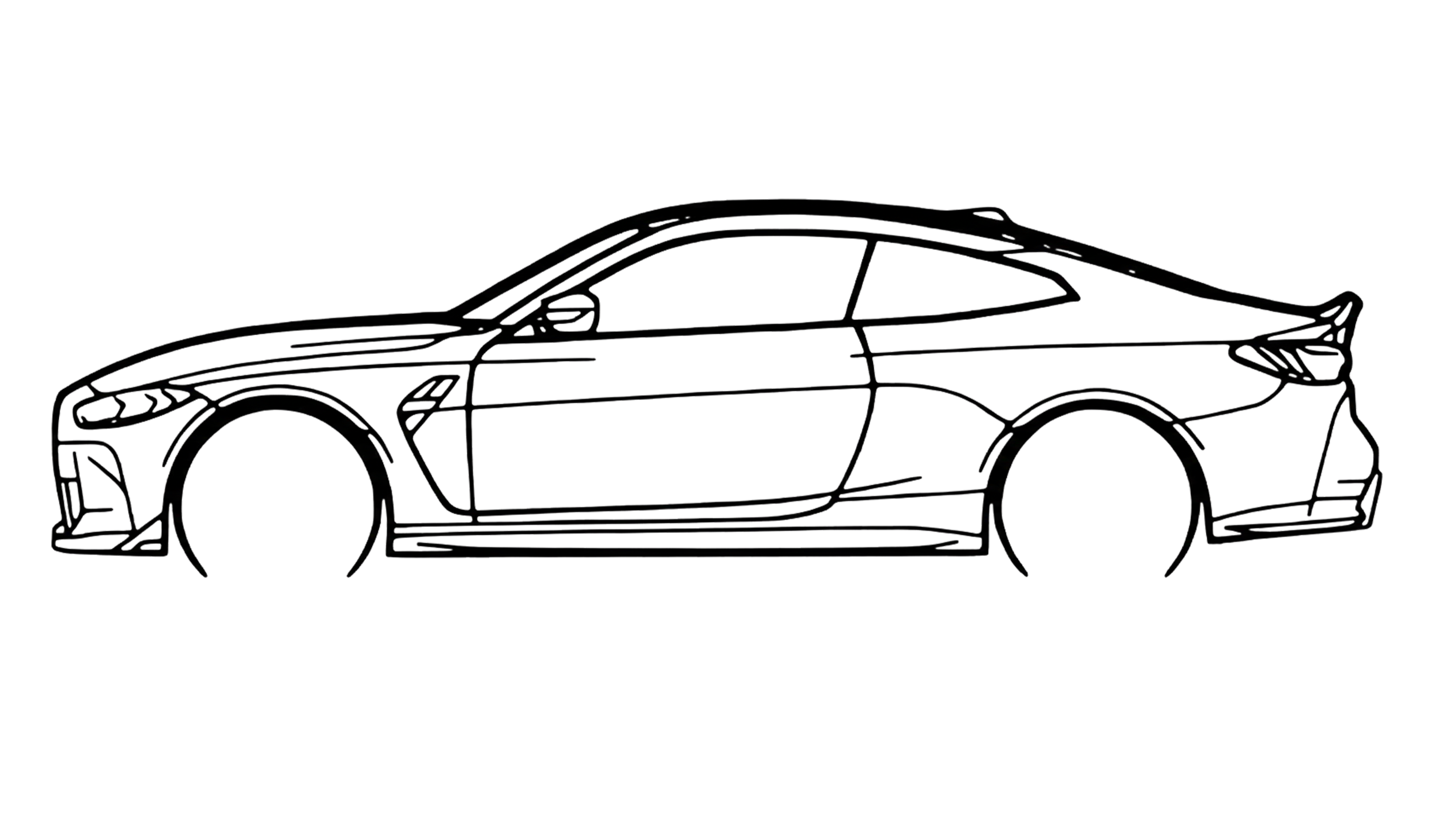 Bmw M4 CS Silhouette