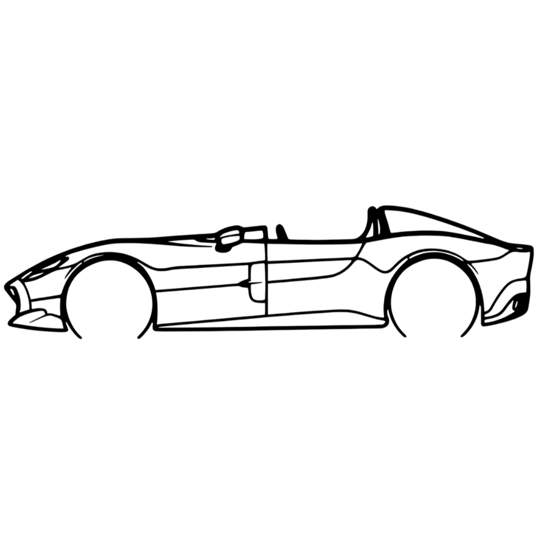 Ferrari Monza SP1 silhouette 1200MM