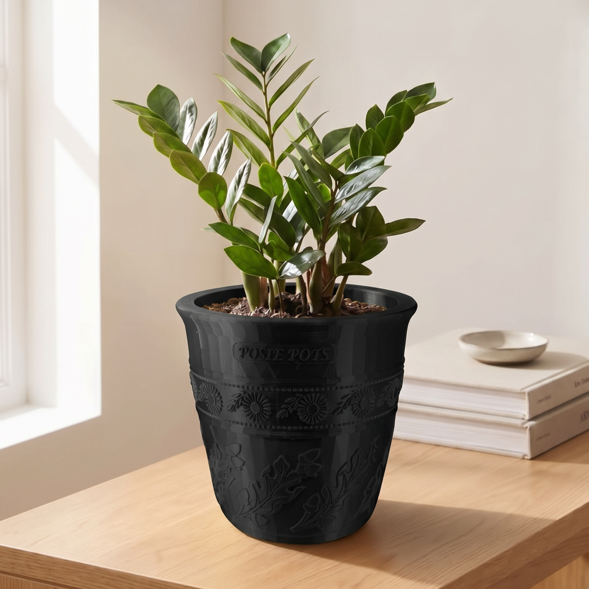 Large 7" Fall Floral Self-Watering Planter