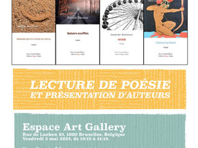 Lecture de poésie à Bruxelles