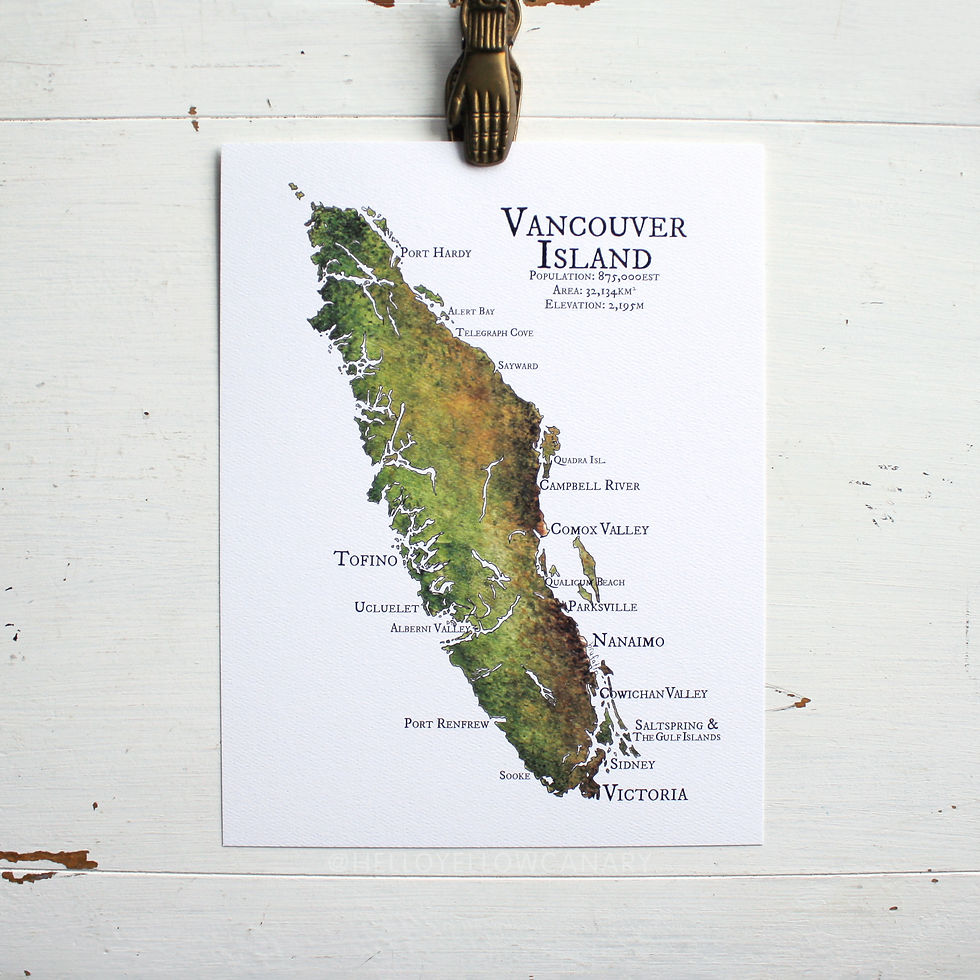 Thumbnail: Vancouver Island Map (Home)