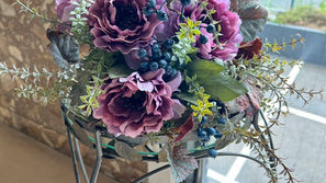 アーティフィシャルフラワー上級コース「牡丹の花束」