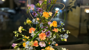 NFD資格検定1級試験出題テーマ「新古典的」「ほぐれた装飾的花束」「流れるようなブーケ」