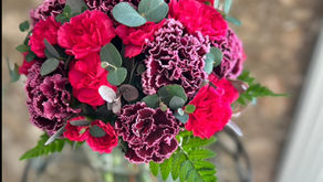 フラワー装飾技能検定3級レッスン「花束&リボン」