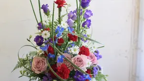 趣味で楽しむフラワーレッスン上級コース「ヴァーティカル、アレンジ」