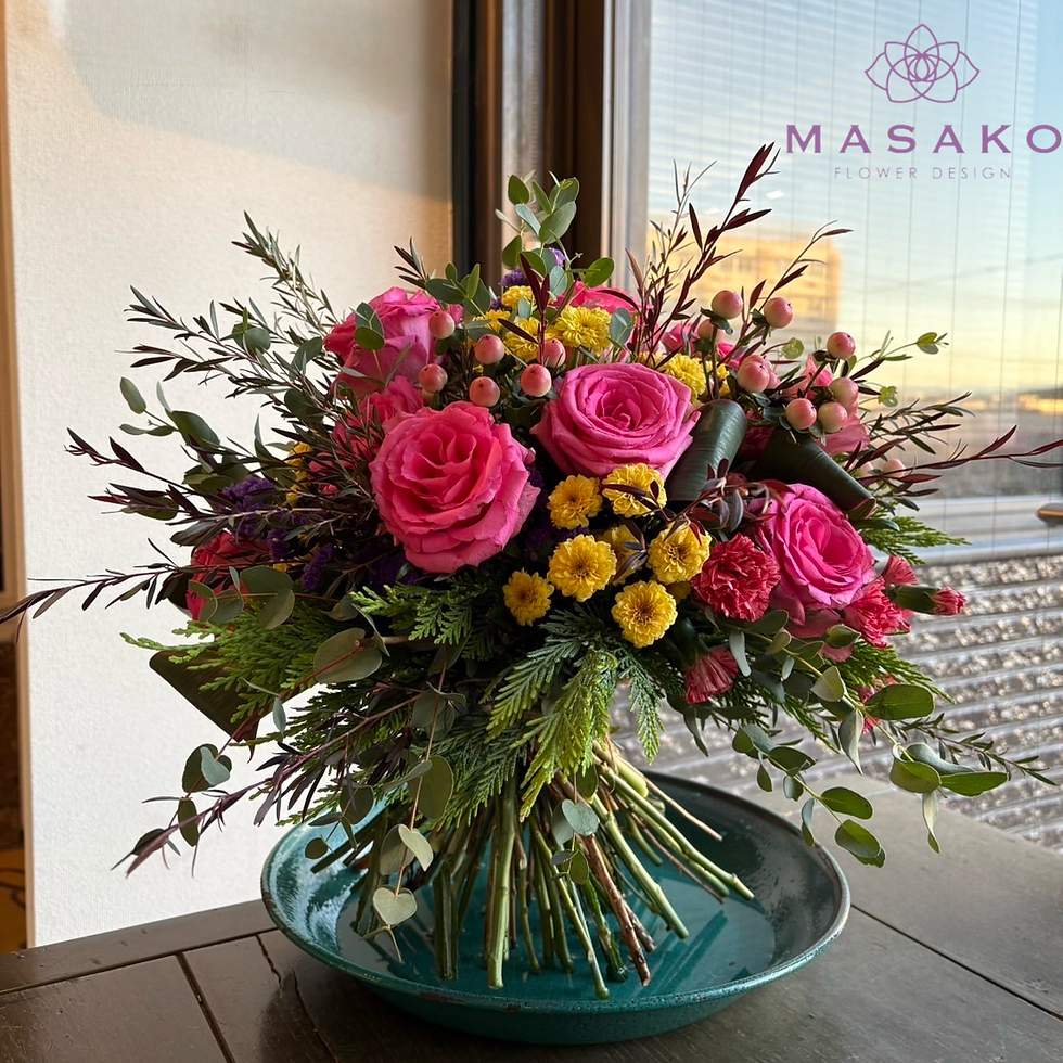 NFD講師研究科コース「薔薇の花束」