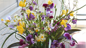 キッズフラワーレッスン「アレンジメント/ファン」