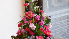 NFD資格検定3級レッスン「トライアンギュラー」「丸い花束」