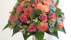 NFＤ資格検定3級レッスン「モダンー装飾的ブーケ」