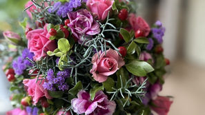 NFD講師取得レッスン3級テーマ「モダンー装飾的ブーケ」