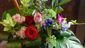 趣味で楽しむフラワーレッスンキッズコース「バスケットアレンジ」