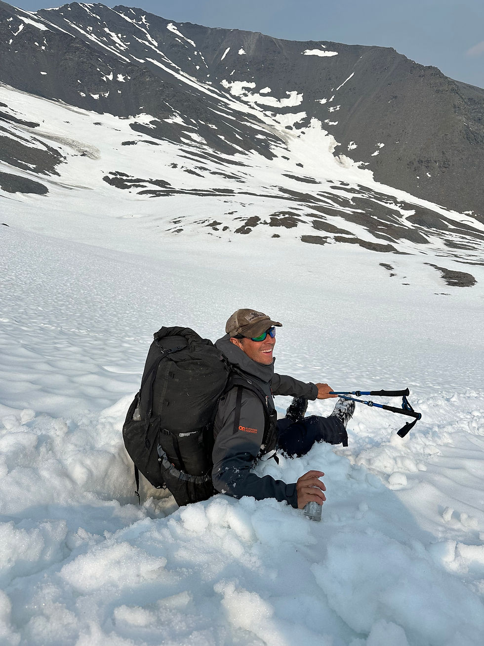 Alaska snow decent