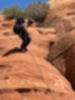 A Canyon decent.