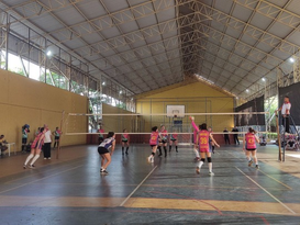 Vôlei feminino começa com força na Olimpíada Universitária