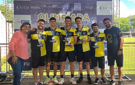 Engenharia vence Monetária e se consagra ouro na peteca masculina da Olimpíada UFU 2024