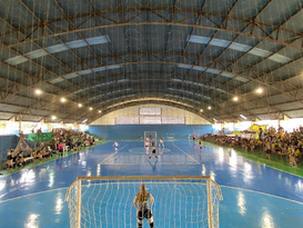 Jogos da reta final de futsal feminino da Olimpíada UFU 2024 contam com apoio frenético das torcidas