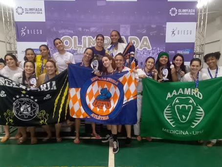 Renovação e bicampeonatos marcam pódio do judô feminino na Olimpíada UFU 2024
