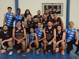 Clima amistoso na volta do Basquete Masculino