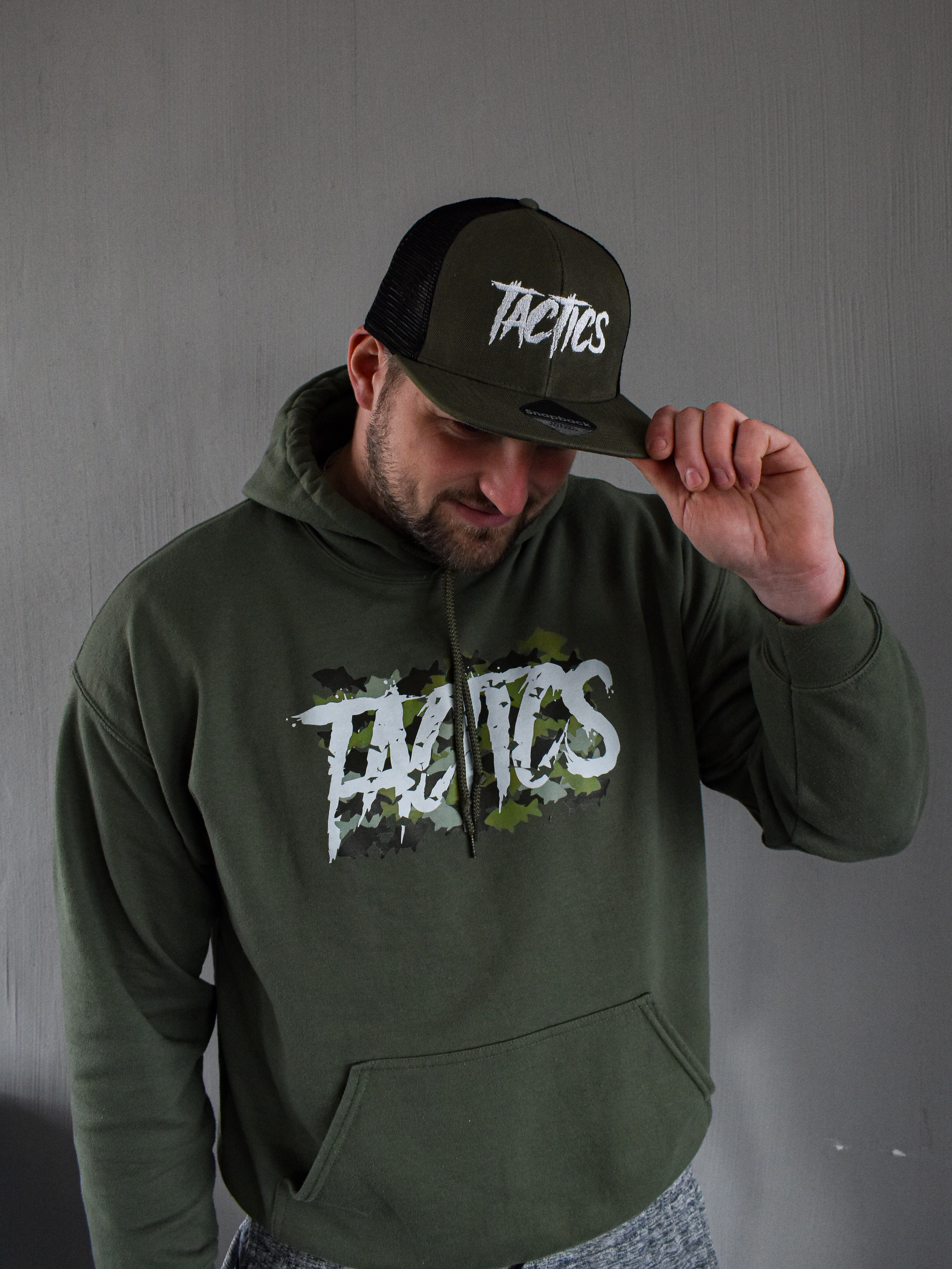 Mikina Tactics Fishing Camo