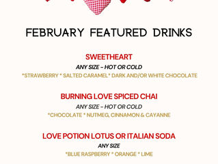 February Featured Drinks