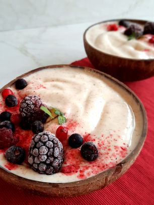 Смути с банан, ананас и чия