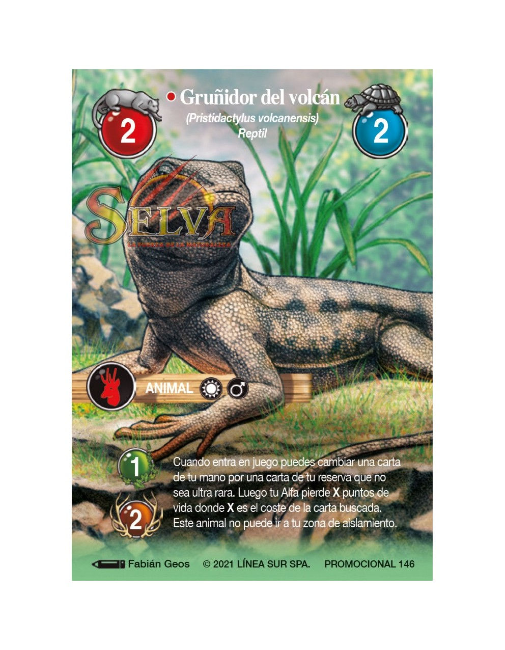 146 Gruñidor del Volcán