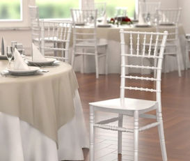 White Chiaviari Chairs