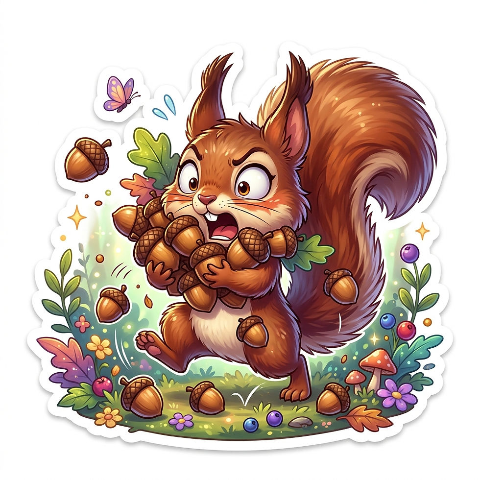Thumbnail: Chaotic Critters| 50+ Wildly Mischievous Animal Digital Stickers