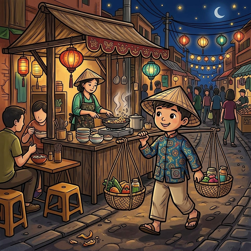 Hình thu nhỏ: GÁNH HÀNG RONG & PHỐ ĂN VẶT VIỆT NAM