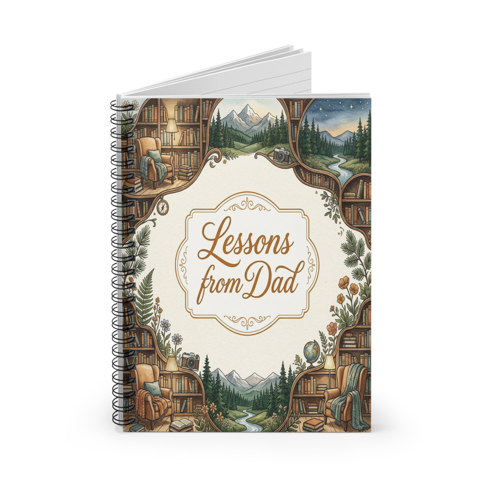 Ruled Journal for Father’s Day, Memory-Keeping & Gift