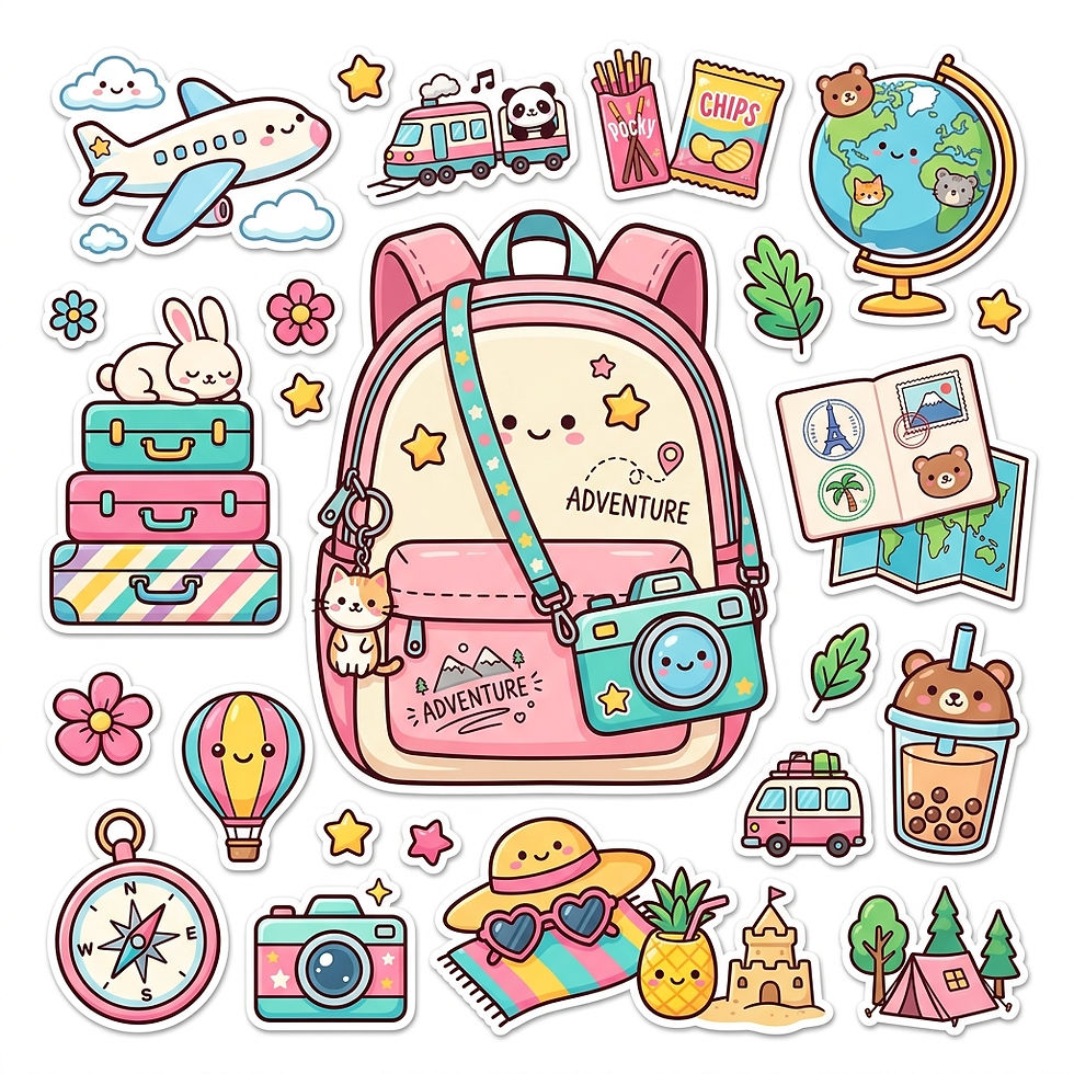 Thumbnail: Adventure Stamp Club – Over 700+ Fun Digital Stickers for Journals & Crafts