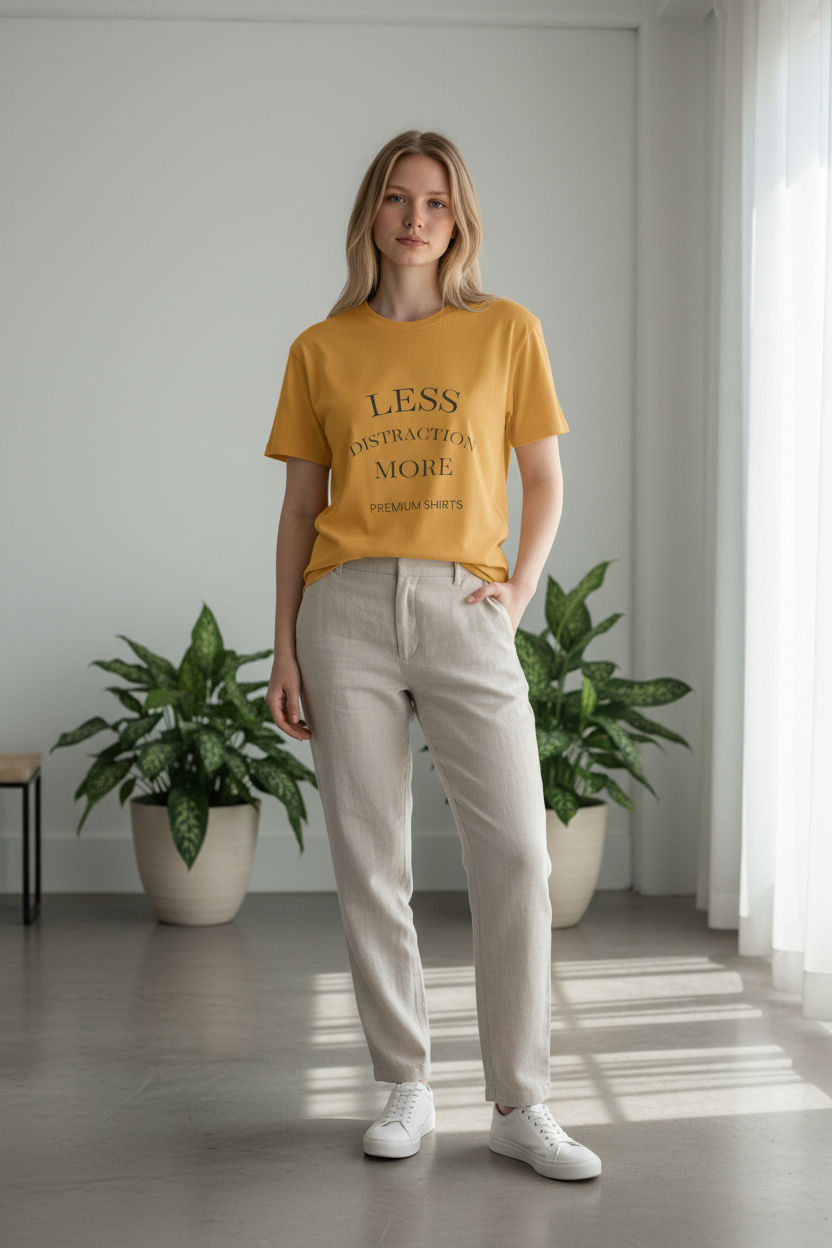 Hình thu nhỏ: FOR HER-Unisex Garment-Dyed Heavyweight Cotton Tee