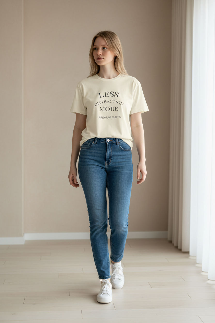 Hình thu nhỏ: FOR HER-Unisex Garment-Dyed Heavyweight Cotton Tee