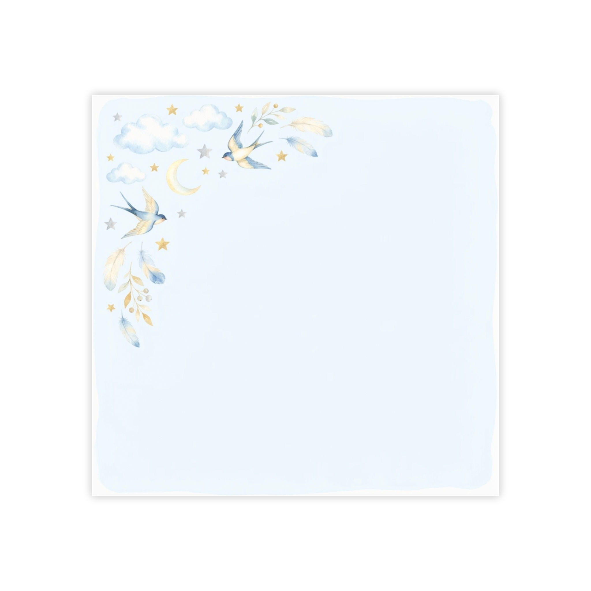 Post-it Notes - Floral & Celestial Sticky Note Pad 4''x 4''