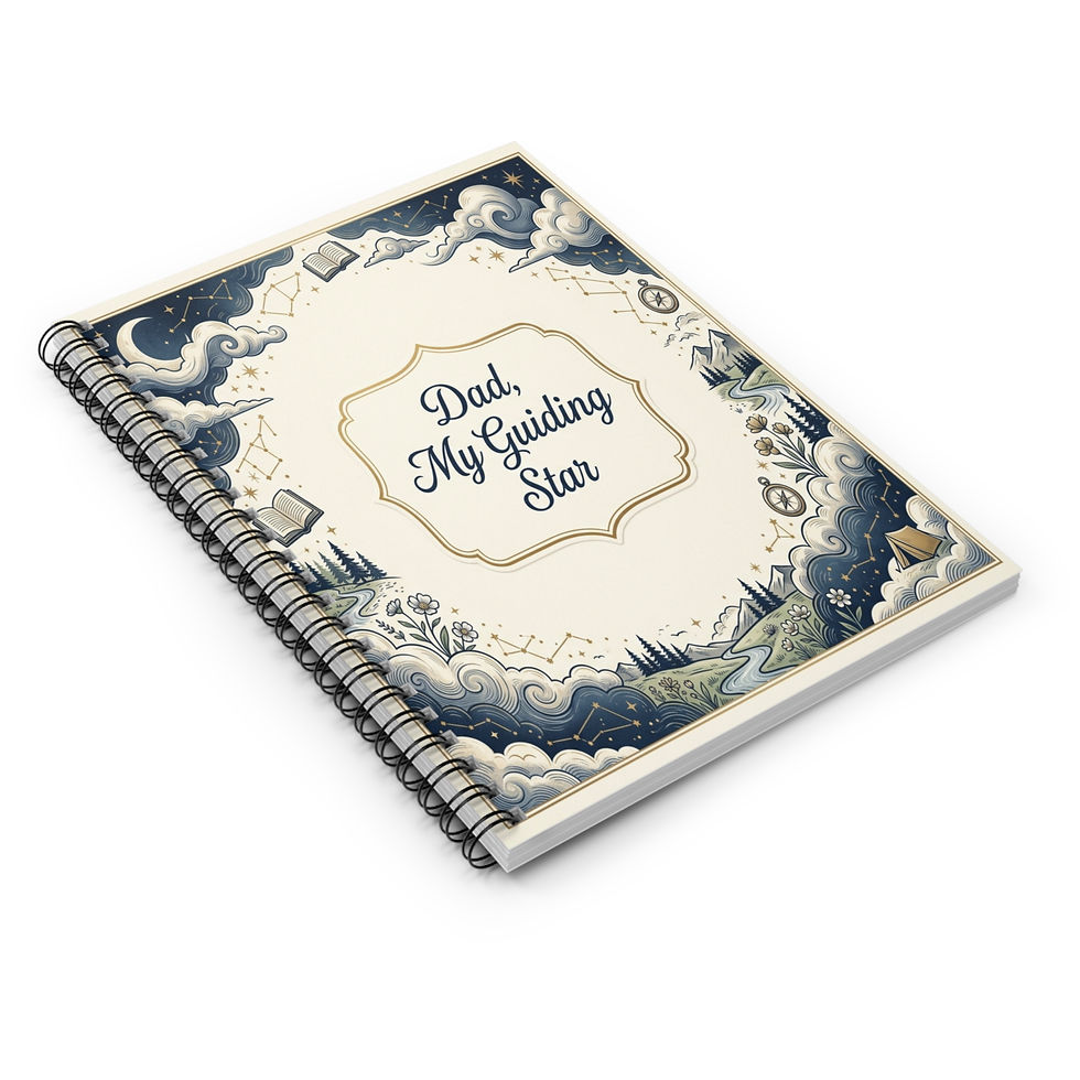 Hình thu nhỏ:  Spiral Ruled Journal for Father’s Day & Keepsakes