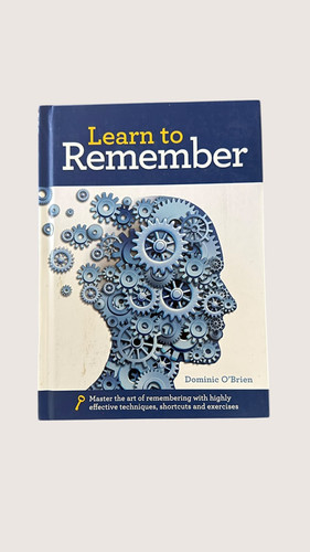 Learn to Remember by Dominic O’Brien | Honeylibbook