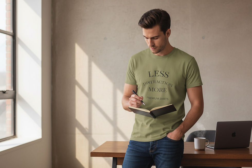 Hình thu nhỏ: FOR HIM-Unisex Garment-Dyed Heavyweight Cotton Tee