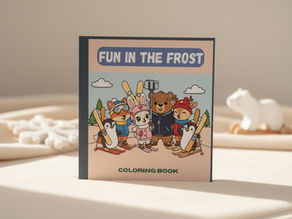 Fun in the Frost: A Cozy Winter Coloring Book About Friendship