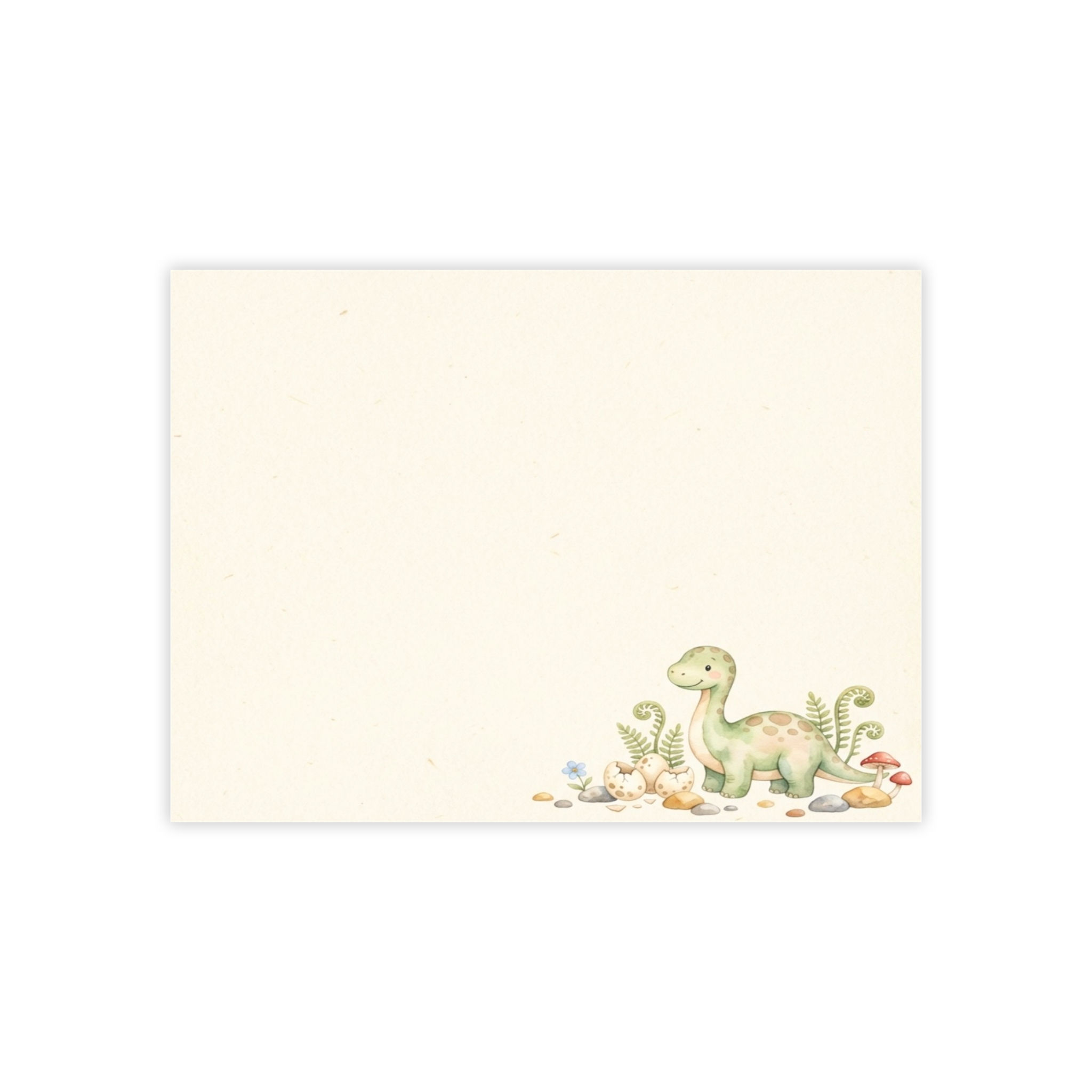 Green Dino Sticky Note Pads for Kids & Teachers 4'' x 3''