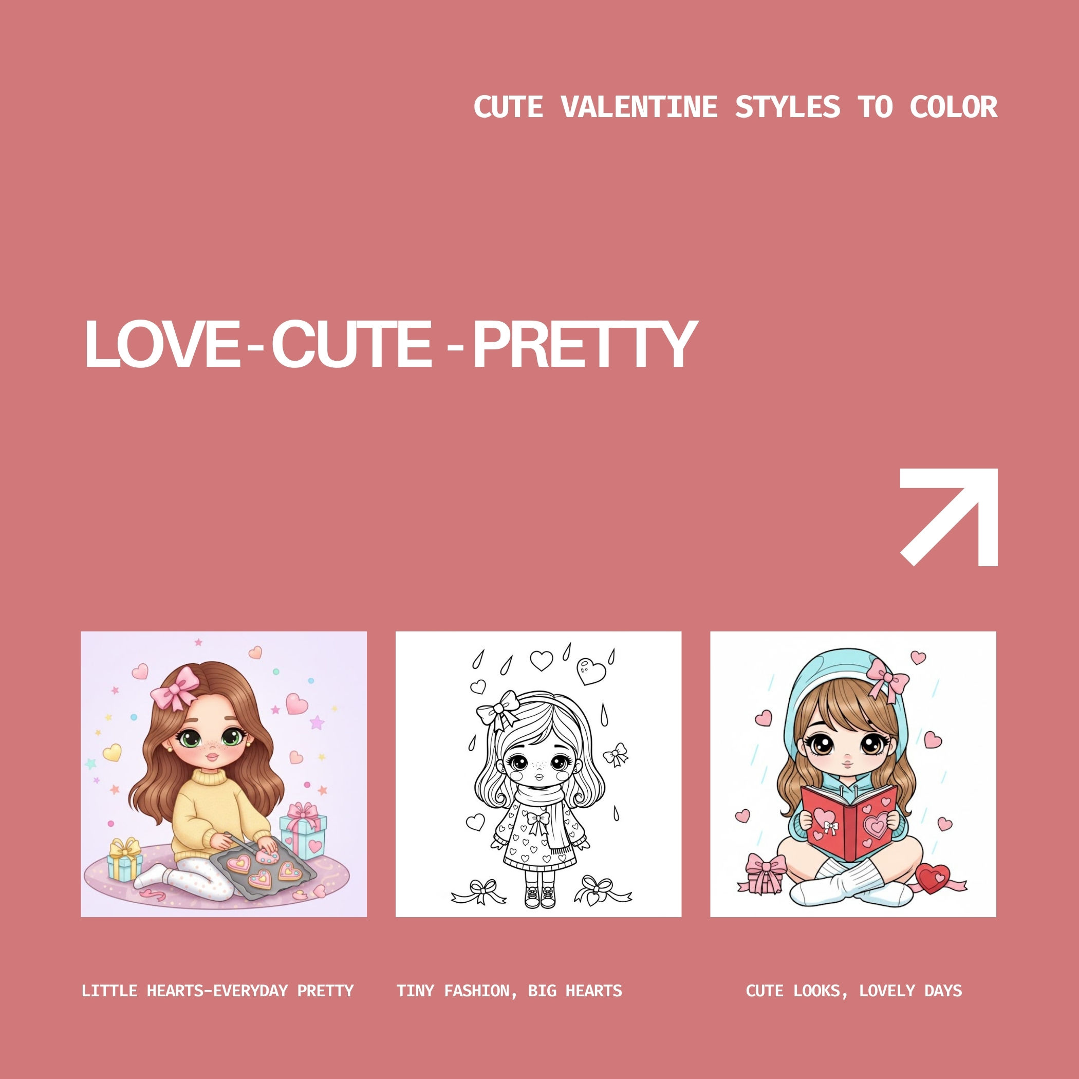 Everyday Pretty – Sweet Valentine Outfits & Adorable Gift Moments