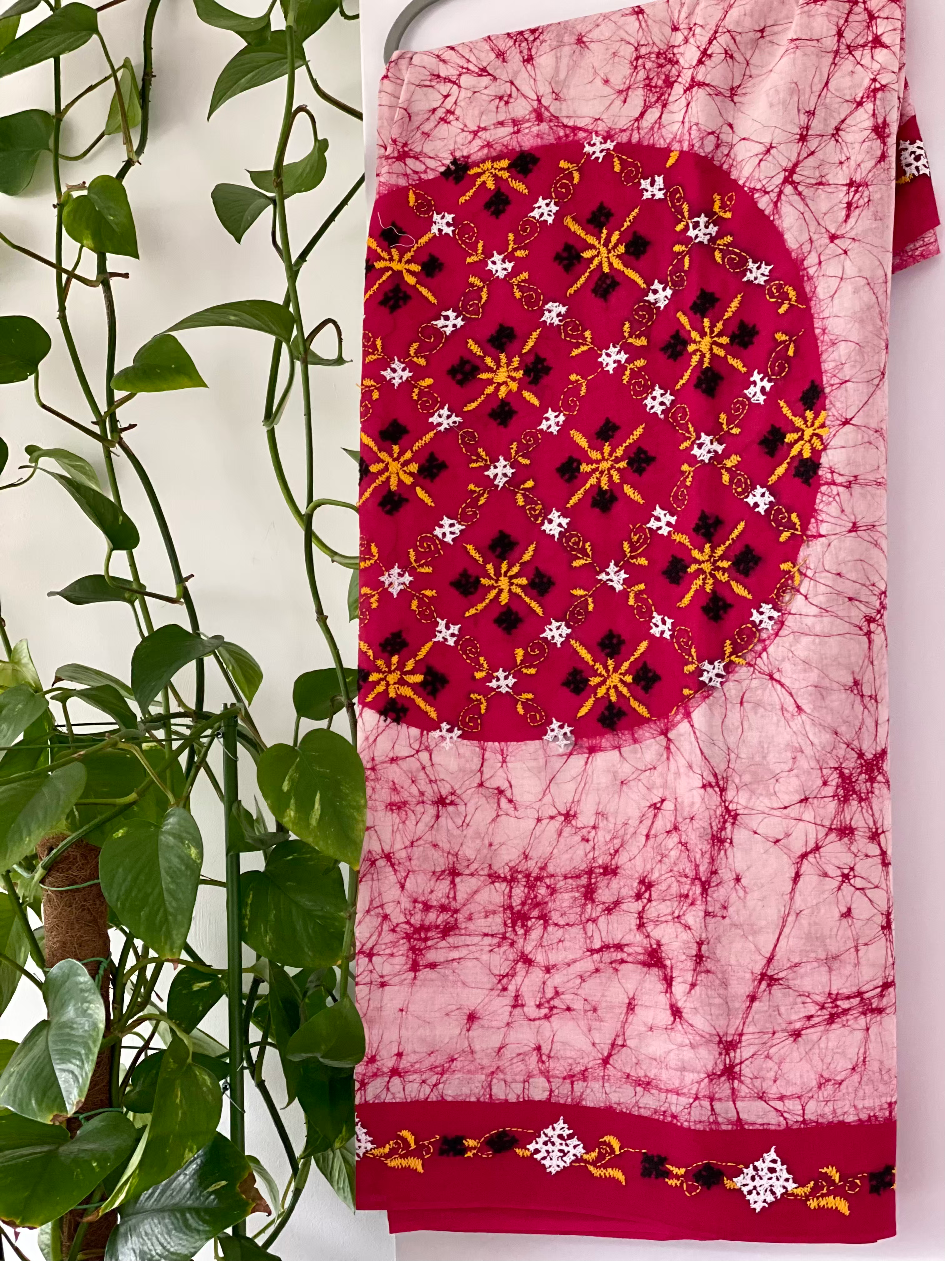 Gujrati Kantha work in Batik 