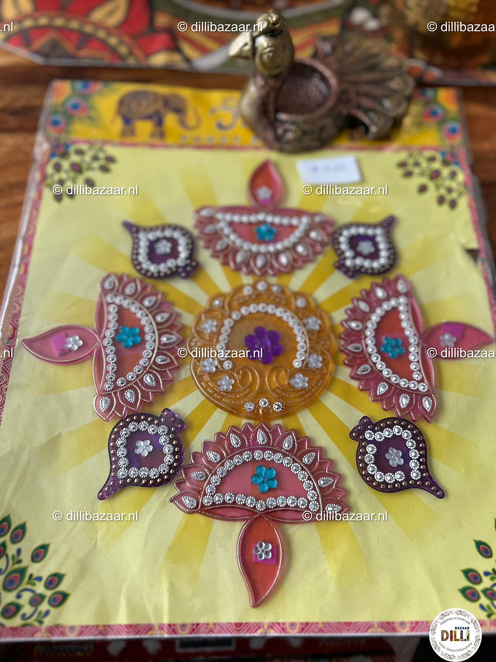 Diya Rangoli