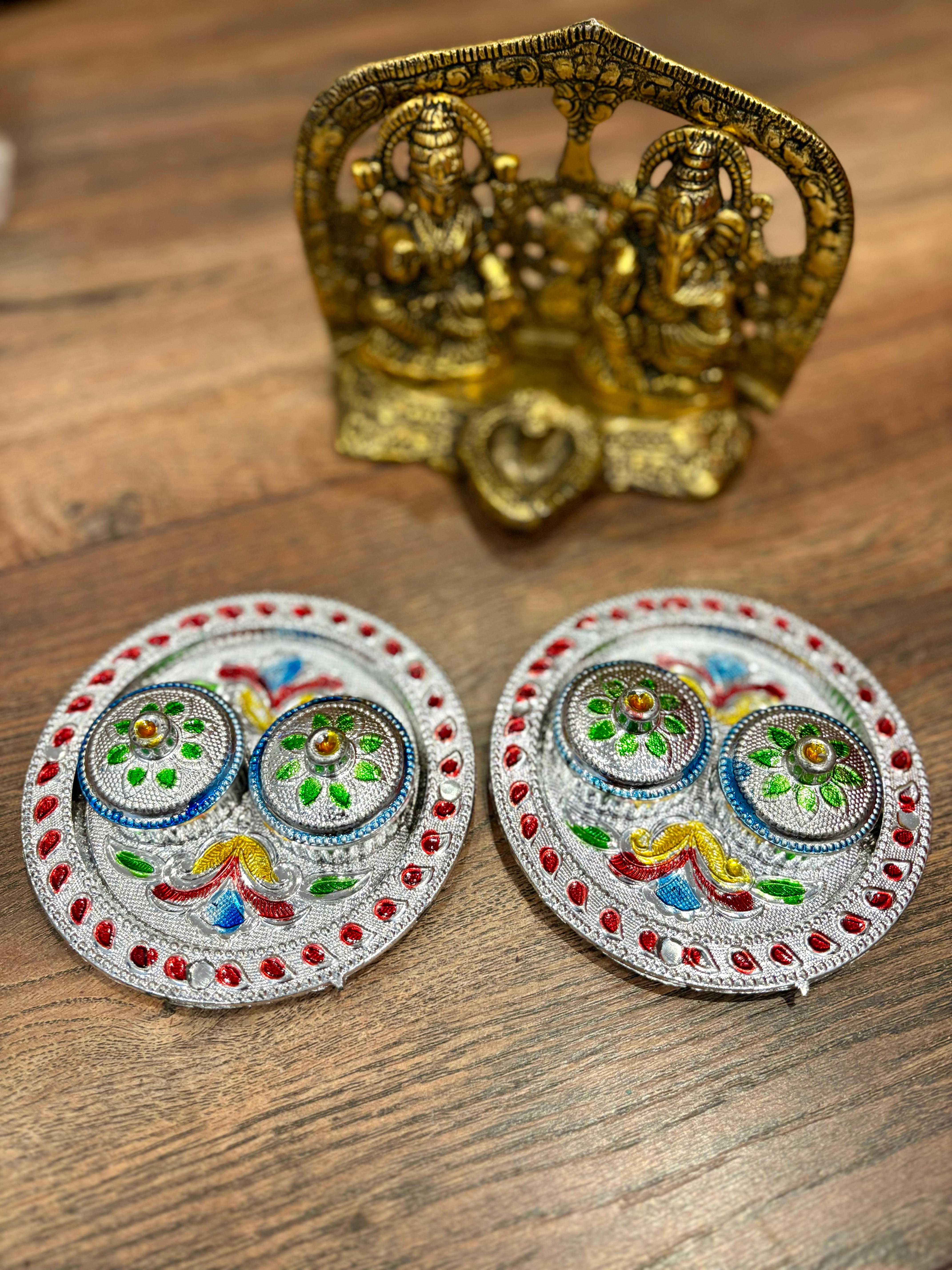 Meenakshi haldi kumkum plate 